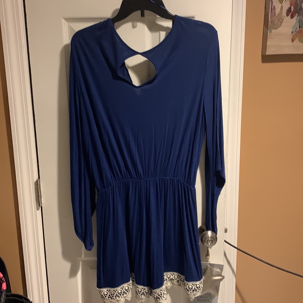 Blue Romper - Picture 2 of 5